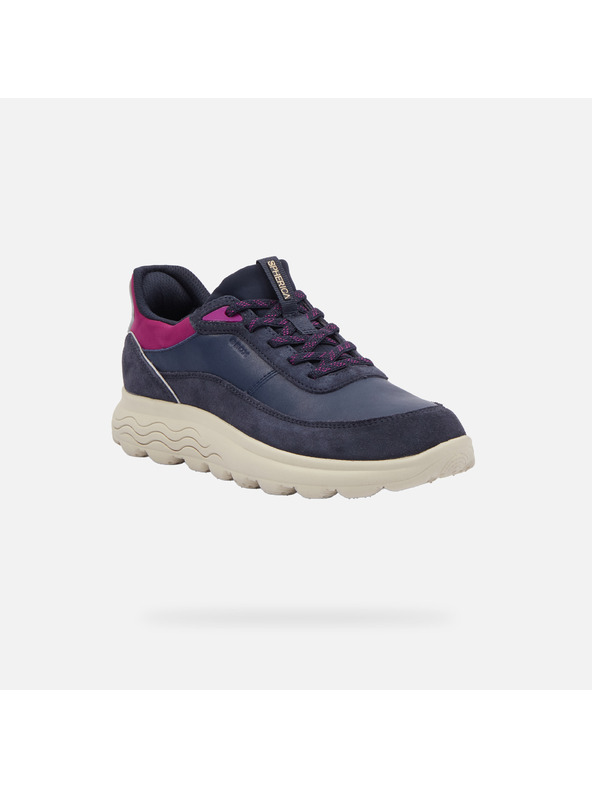 Geox Tmavě modré dámské tenisky Geox Spherica Plus Fast in