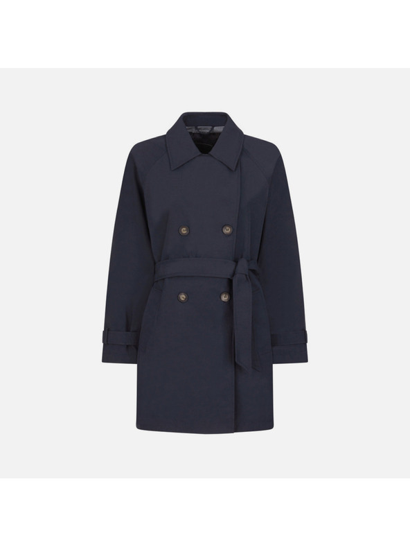 Geox Tmavě modrý dámský trenčkot Geox Ilde