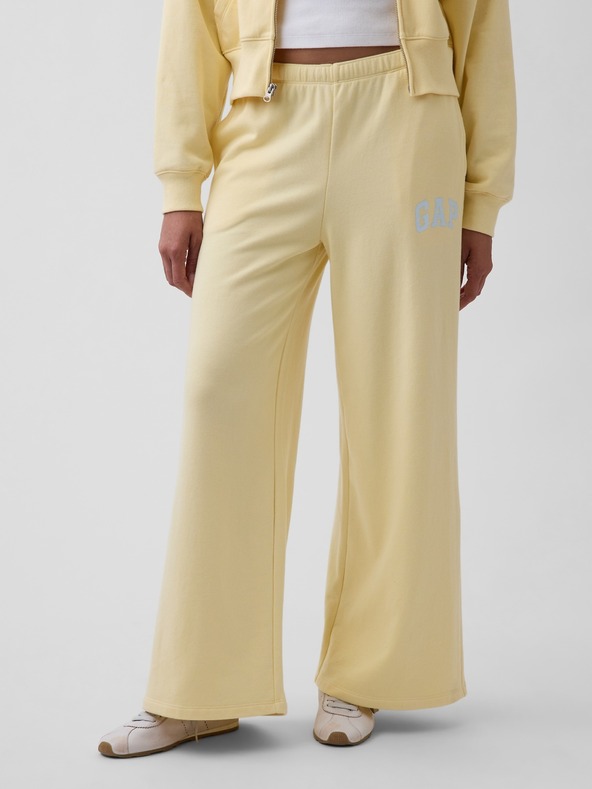 GAP Tepláky s logem Wide-Leg GAP