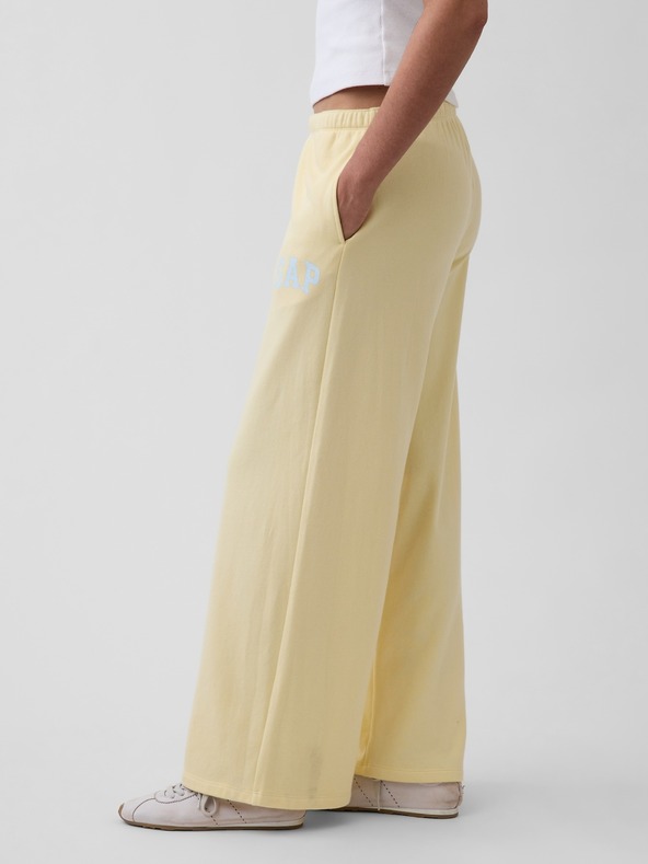 GAP Tepláky s logem Wide-Leg GAP