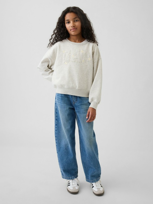 GAP Dětská mikina s logem VintageSoft GAP