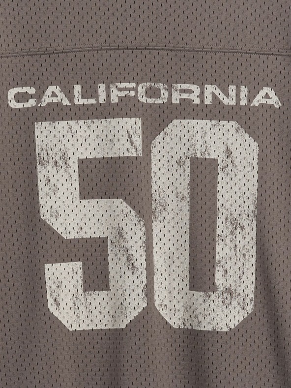 GAP Dětské síťované oversize tričko GAP