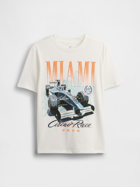 GAP Dětské tričko s potiskem Gap