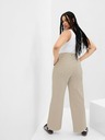 GAP Khaki kalhoty Mid Rise loose GAP