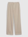 GAP Khaki kalhoty Mid Rise loose GAP