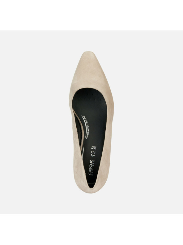 Geox Krémové dámské lodičky Geox Giselda