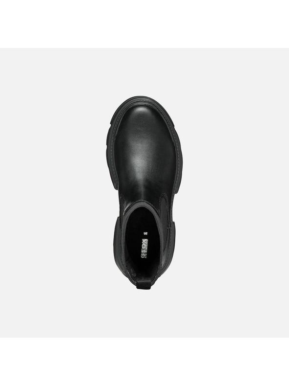 Geox Černá dívčí kotníková obuv Geox Junette