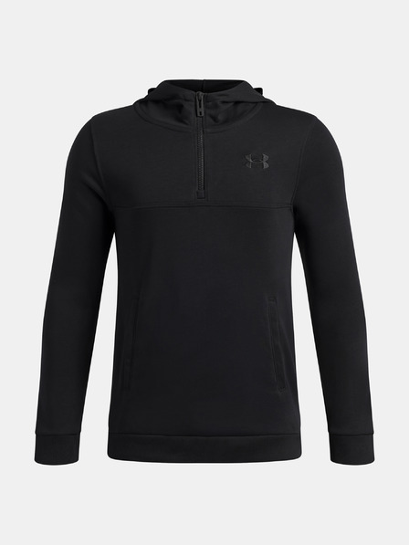 Under Armour Chlapecká mikina Under Armour UA RIVAL LW 1/4 ZIP HOODIE