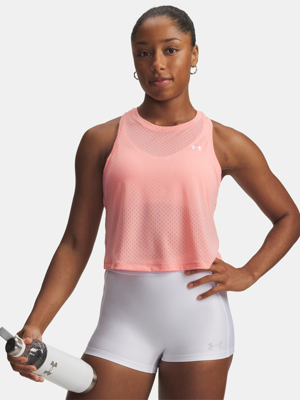 Under Armour Dámské tílko Under Armour Tech Sport Mesh Crop Tank