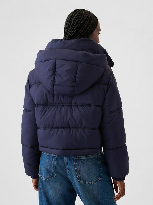 GAP Prošívaná nepromokavá crop bunda GAP