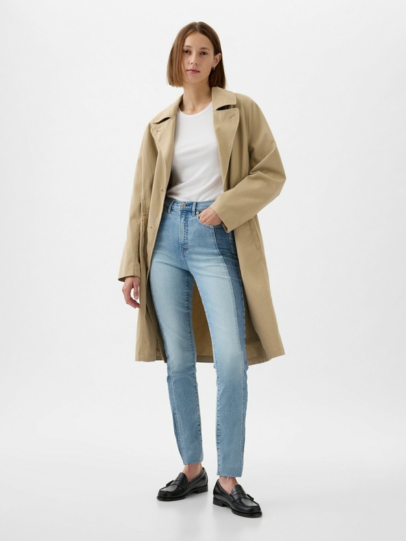 GAP Džíny High Rise Patchwork Vintage Slim GAP