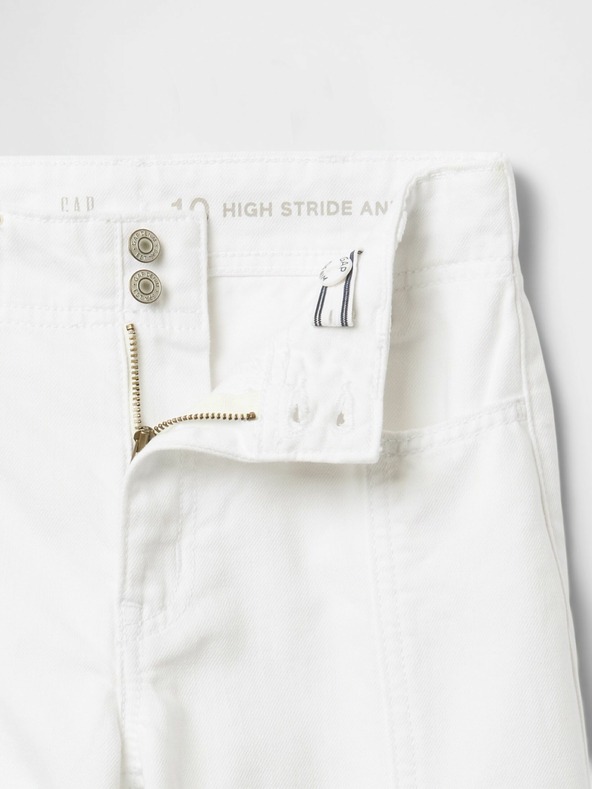 GAP Dětské džíny High Rise Stride Wide Leg GAP