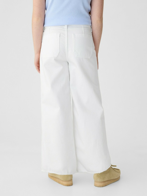 GAP Dětské džíny High Stride Wide-Leg GAP