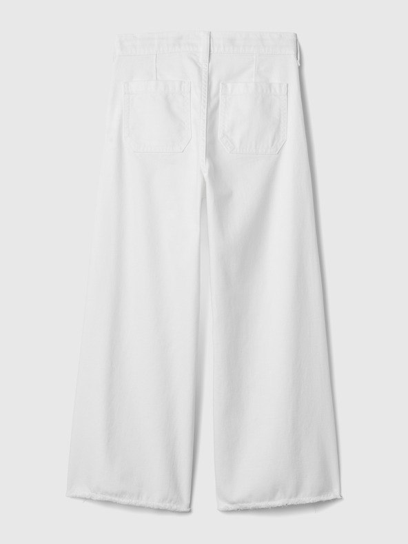 GAP Dětské džíny High Stride Wide-Leg GAP