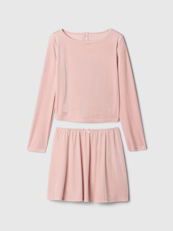 GAP Dětský saténový outfit set GAP