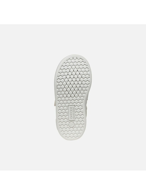 Geox Bílé dívčí tenisky Geox Eclyper
