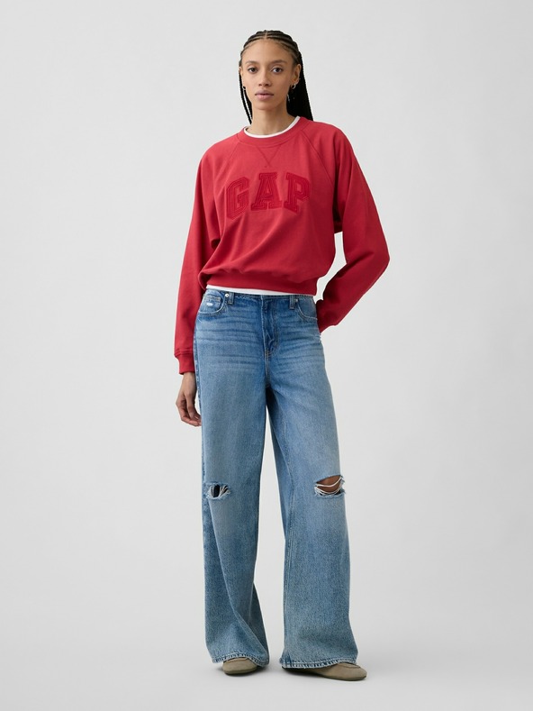 GAP Oversize mikina s logem Gap