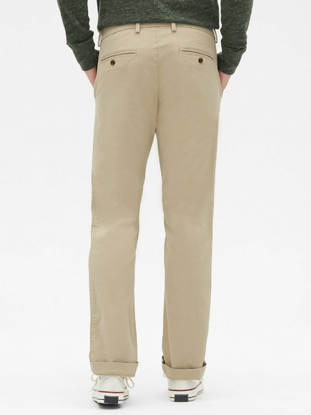 GAP Khaki kalhoty straight GapFlex GAP
