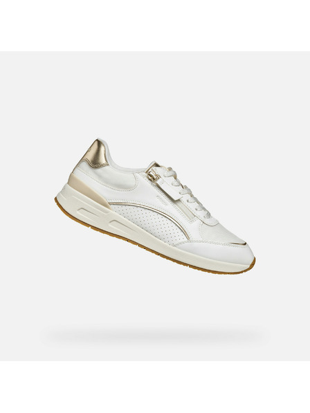 Geox Bílé dámské tenisky Geox Bulmya