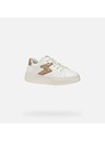 Geox Bílé dívčí tenisky Geox Miroshi