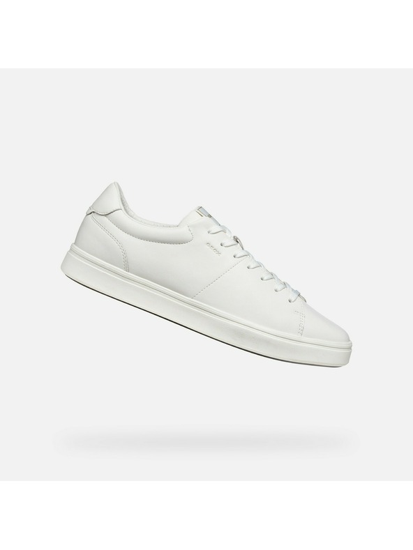 Geox Bílé pánské tenisky Geox Baltmoore