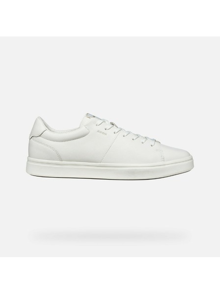 Geox Bílé pánské tenisky Geox Baltmoore