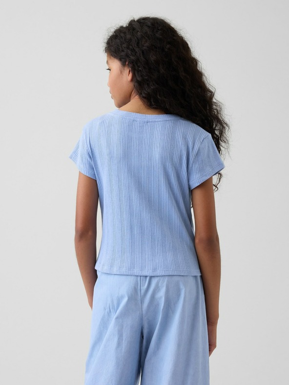 GAP Dětské žebrované tričko Gap