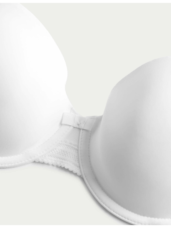 Marks & Spencer Podprsenka s kosticemi a plnými košíčky, vel. A-E Marks & Spencer bílá