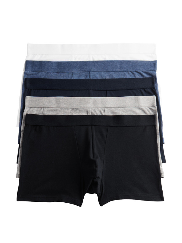 Marks & Spencer Sada pěti pánských barevných boxerek Marks & Spencer