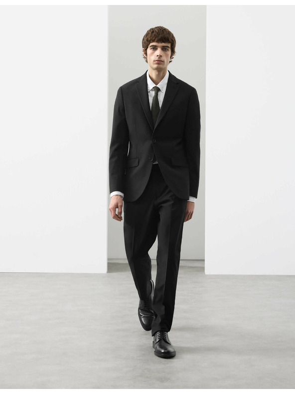 Marks & Spencer Pánské oblekové sako s příměsí vlny Marks & Spencer