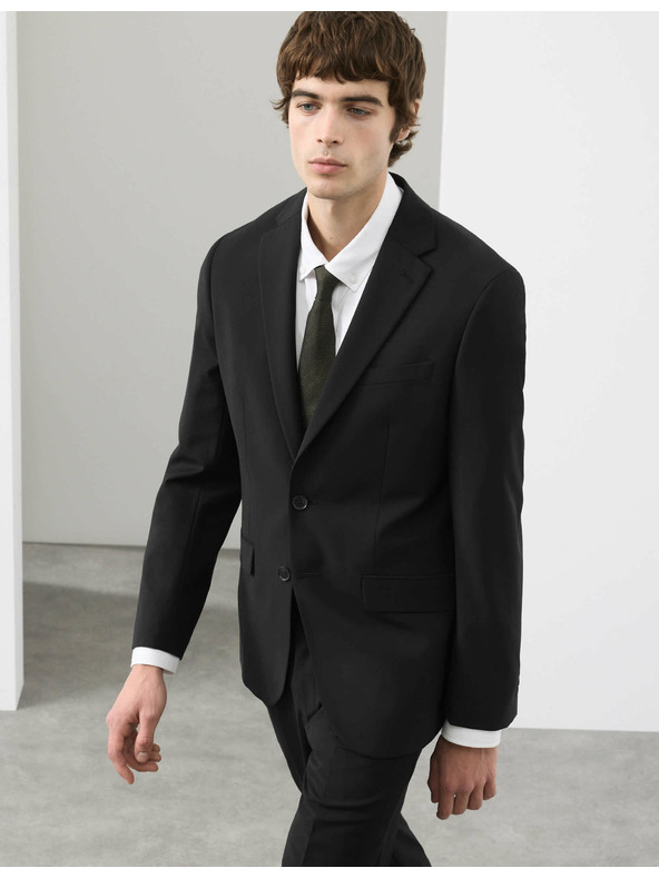 Marks & Spencer Pánské oblekové sako s příměsí vlny Marks & Spencer