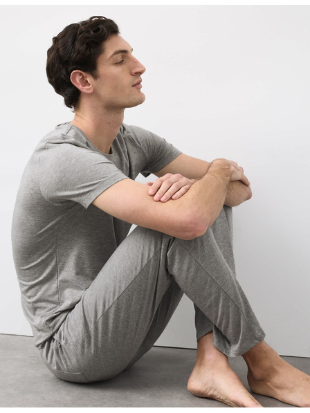 Marks & Spencer Pyžamové kalhoty z bavlny Supima® a modalu Marks & Spencer šedá