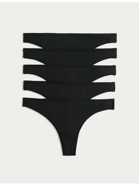 Marks & Spencer Sada pěti dámských kalhotek v černé barvě Marks & Spencer