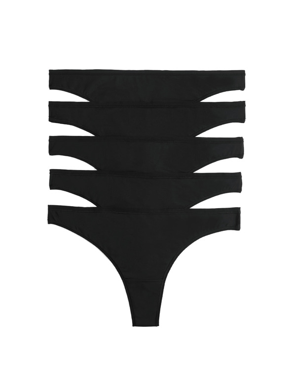 Marks & Spencer Sada pěti dámských kalhotek v černé barvě Marks & Spencer