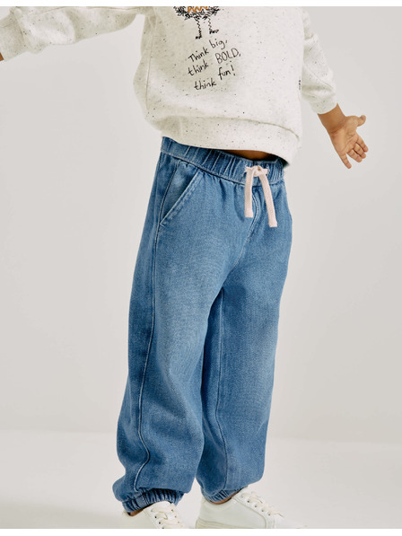 Marks & Spencer Kapsáčové džíny volného střihu (2–8 let) Marks & Spencer námořnická modrá