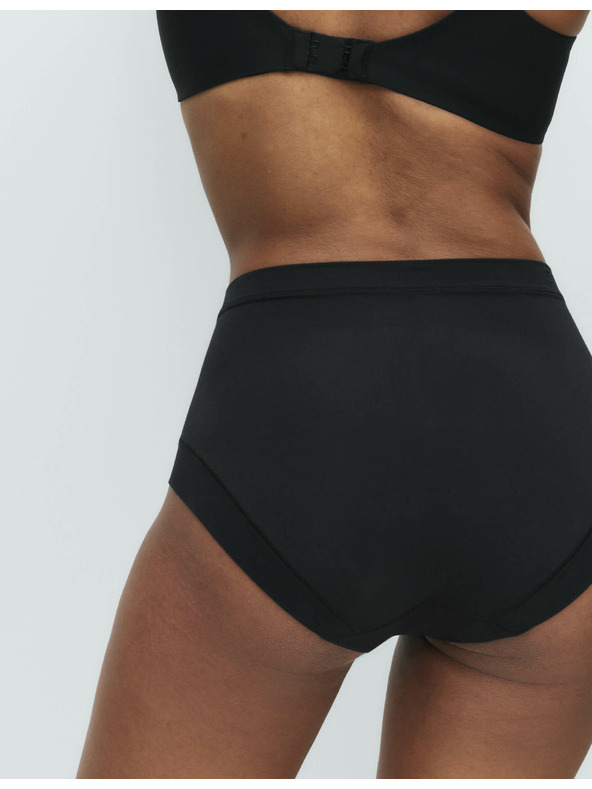 Marks & Spencer Kalhotky do pasu, s technologií Flexifit a vysokým podílem modalu, 3 ks Marks & Spencer černá