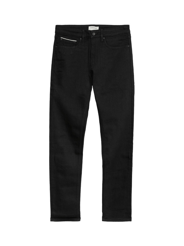 Marks & Spencer Strečové džíny v japonském stylu, úzký střih Marks & Spencer černá