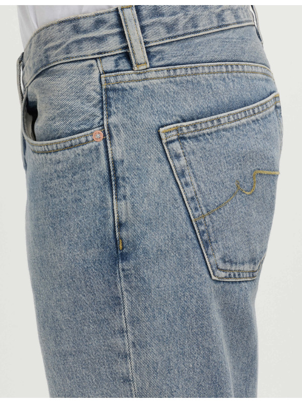 Marks & Spencer Volné džíny rovného střihu Authentic Marks & Spencer modrá