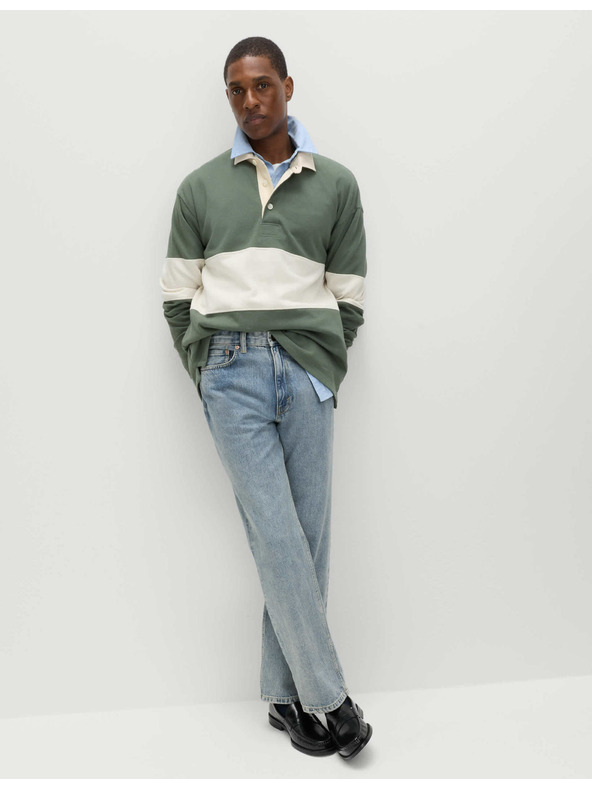 Marks & Spencer Volné džíny rovného střihu Authentic Marks & Spencer modrá