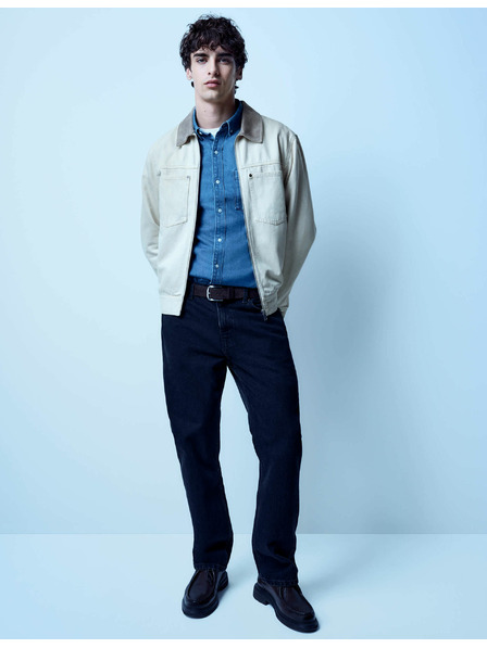 Marks & Spencer Volné džíny rovného střihu Authentic Marks & Spencer černá