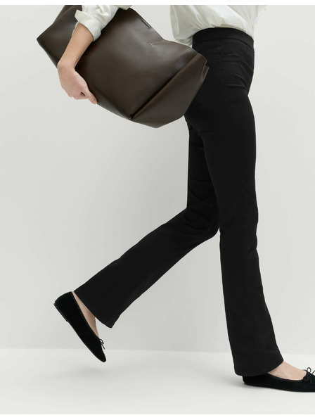 Marks & Spencer Džegíny s rozšířenými nohavicemi Marks & Spencer černá