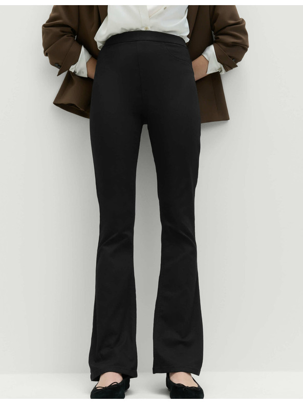 Marks & Spencer Džegíny s rozšířenými nohavicemi Marks & Spencer černá