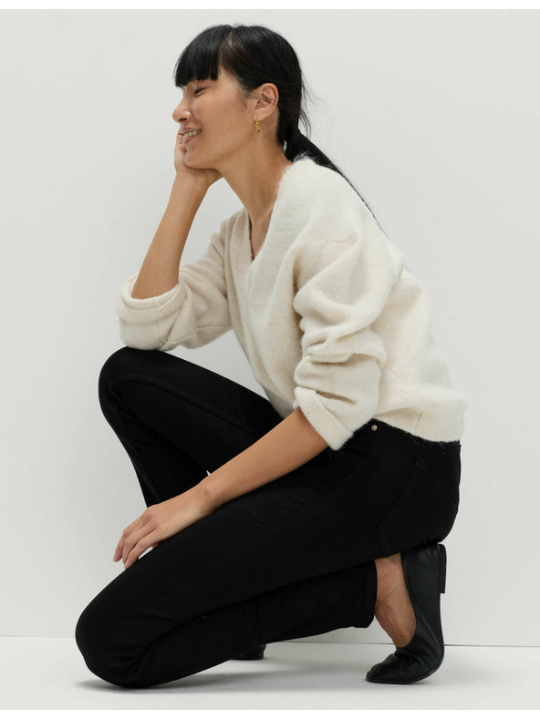 Marks & Spencer Džíny Lily úzkého střihu se strečem Marks & Spencer černá