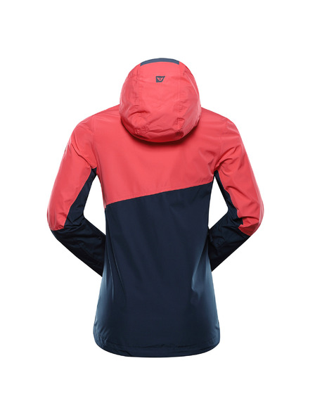 ALPINE PRO Dámská nepromokavá bunda s ptx membránou ALPINE PRO NOREMA 3 calypso coral