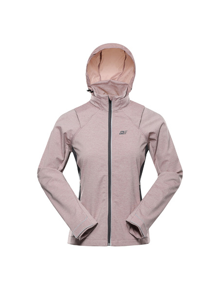 ALPINE PRO Dámská softshellová bunda-vesta s membránou 2v1 ALPINE PRO SPERTA 2 pale mauve