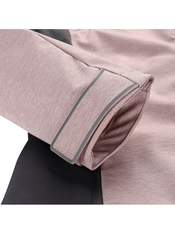 ALPINE PRO Dámská softshellová bunda-vesta s membránou 2v1 ALPINE PRO SPERTA 2 pale mauve