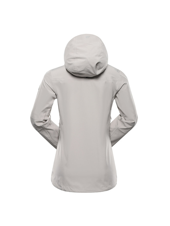 ALPINE PRO Dámská nepromokavá bunda s ptx membránou ALPINE PRO ZARRA 2 moonbeam
