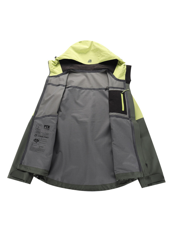 ALPINE PRO Dámská bunda s membránou ptx ALPINE PRO ZARRA 2 green oasis
