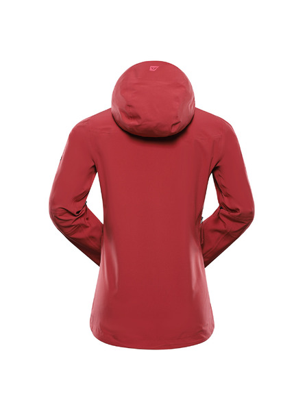 ALPINE PRO Dámská nepromokavá bunda s ptx membránou ALPINE PRO ZARRA 2 cardinal