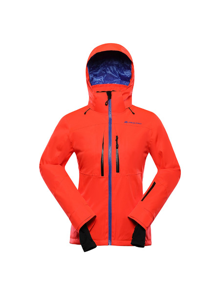 ALPINE PRO Dámská lyžařská bunda s membránou ptx snow ALPINE PRO REASA 2 neon red